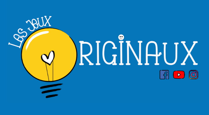 Logo et réseaux sociaux des Jeux Originaux by Thomas Matter