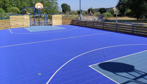 Dalles Powergame bleues
