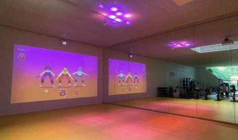 aménagement interactif pour le sport