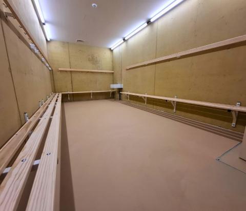 aménagement des vestiaires par Idemasport