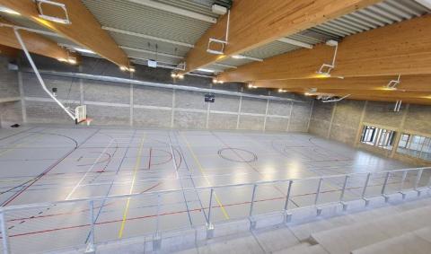 nouveau hall sportif de Clavier