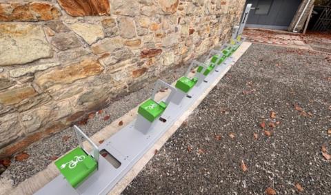 bornes vélos altao parco