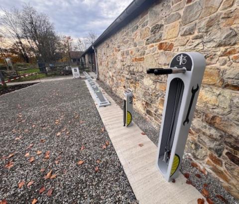 station réparation et bornes électriques Botrange