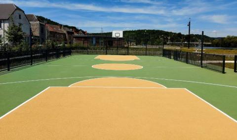 caoutchouc collé multisport