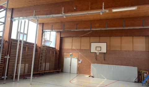 bommes et recks sur mesure salle institut des Soeurs de Notre-Dame Anderlecht