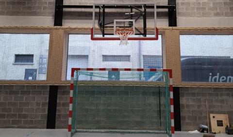 but de basket et handball école Plurielle Maritime