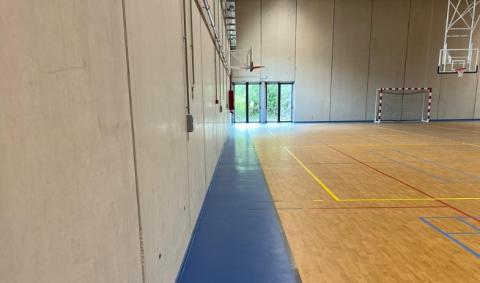 hall sportif de l'Athénée Royale de Virton