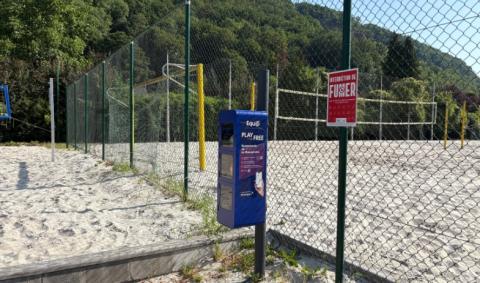 Station connectée Equip beach volley Aywaille