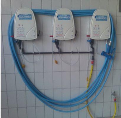 Centrale de nettoyage pour les piscines