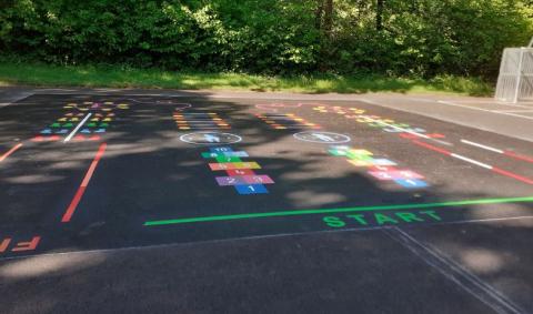 jeu thermoplastique course relais