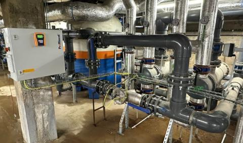 système UV pour la piscine d'Outremeuse