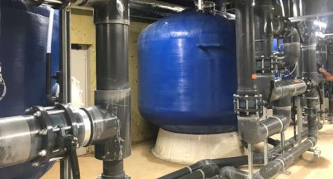 système de filtration de l'eau des piscines