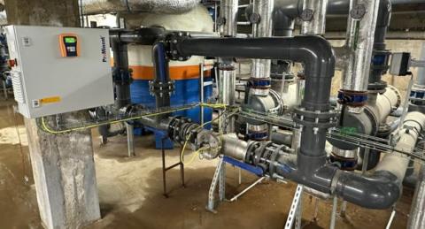Système de traitement des chloramines dans l'eau