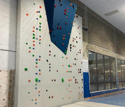 mur d'escalade zoom