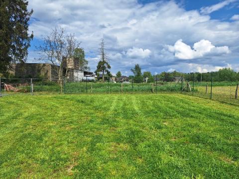 Terrain avant pose terrain multisports Baelen