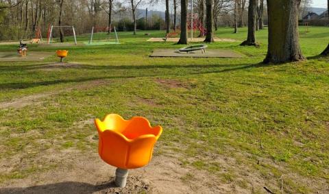 Siège rotatif en forme de fleur Plaine DERU