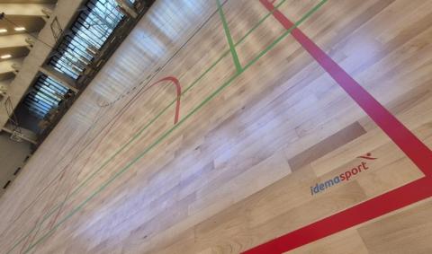 blanc gravier parquet massif