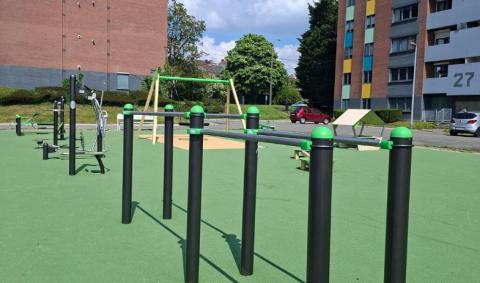 aire de fitness La Louvière