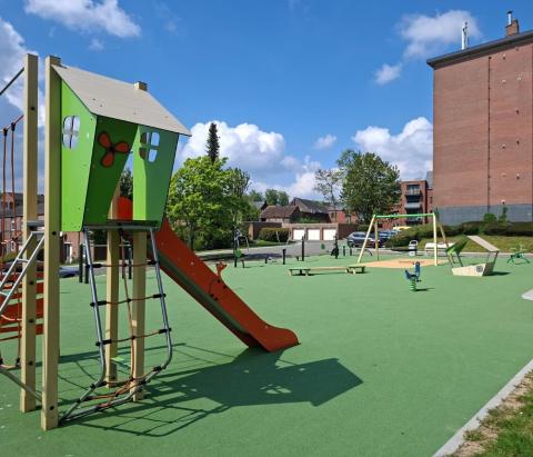 aire de jeux modules La Louvière