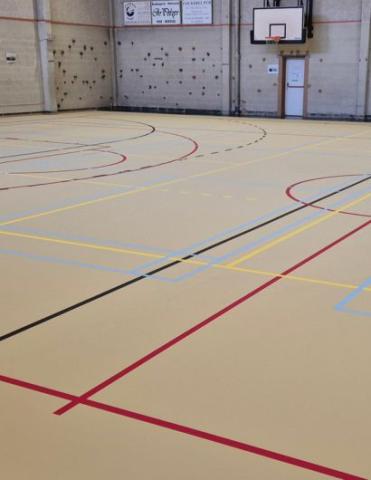 Nouveau sol sportif Oupeye