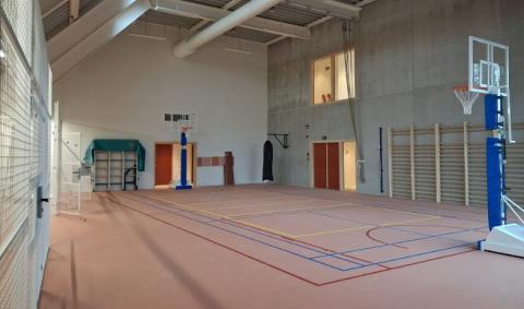 aménagement d'un hall sportif à Gand