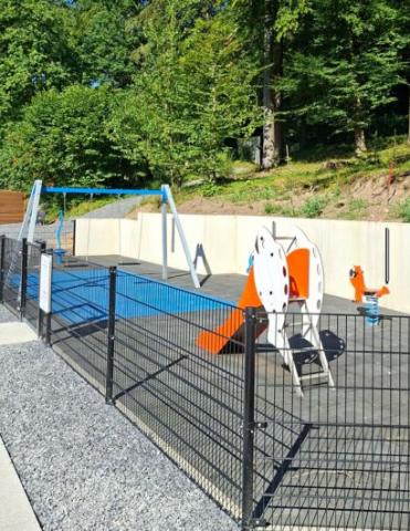 aire de jeux Idemaplay sur le thème de la pêche à Sprimont