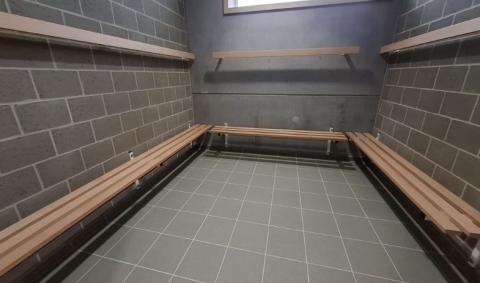 vestaires Idemasport dans l'école de Koolskamp